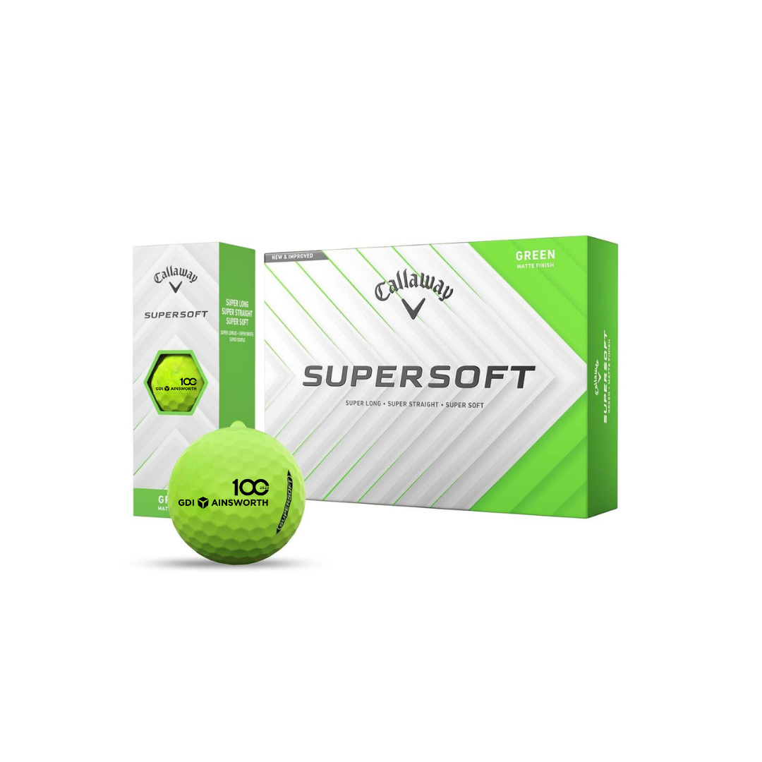 Callaway Supersoft Green Golf Balls