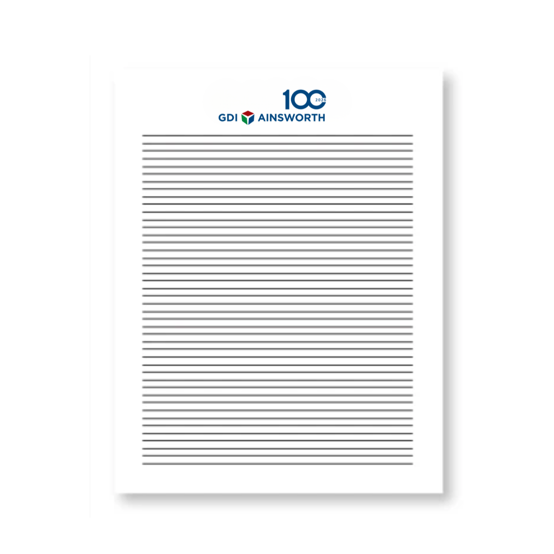 5 X 7” Scratch Pad, 50 Sheets