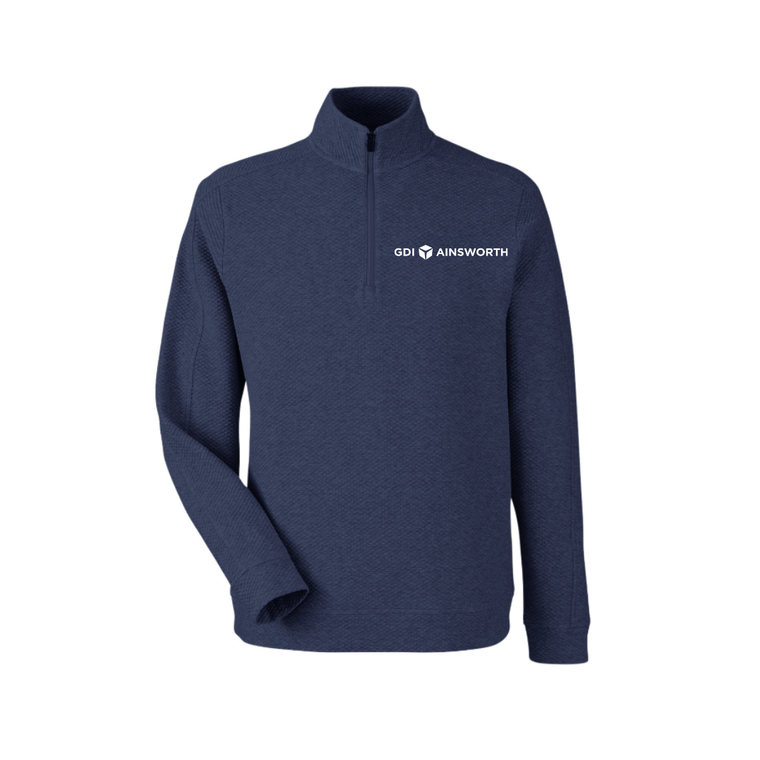North End Textured Quarter Zip