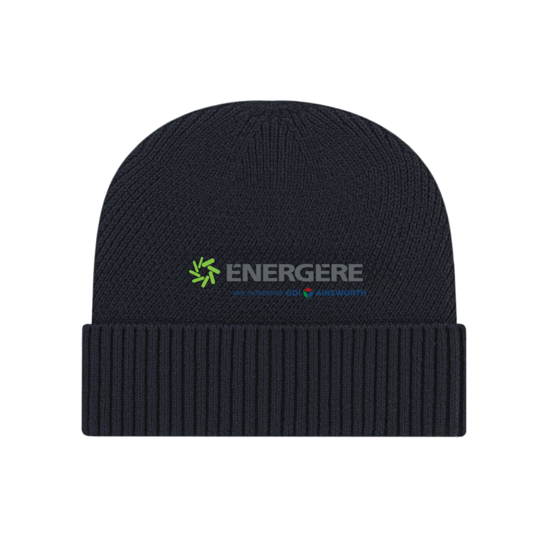 Recycled Knit Cap with Cuff