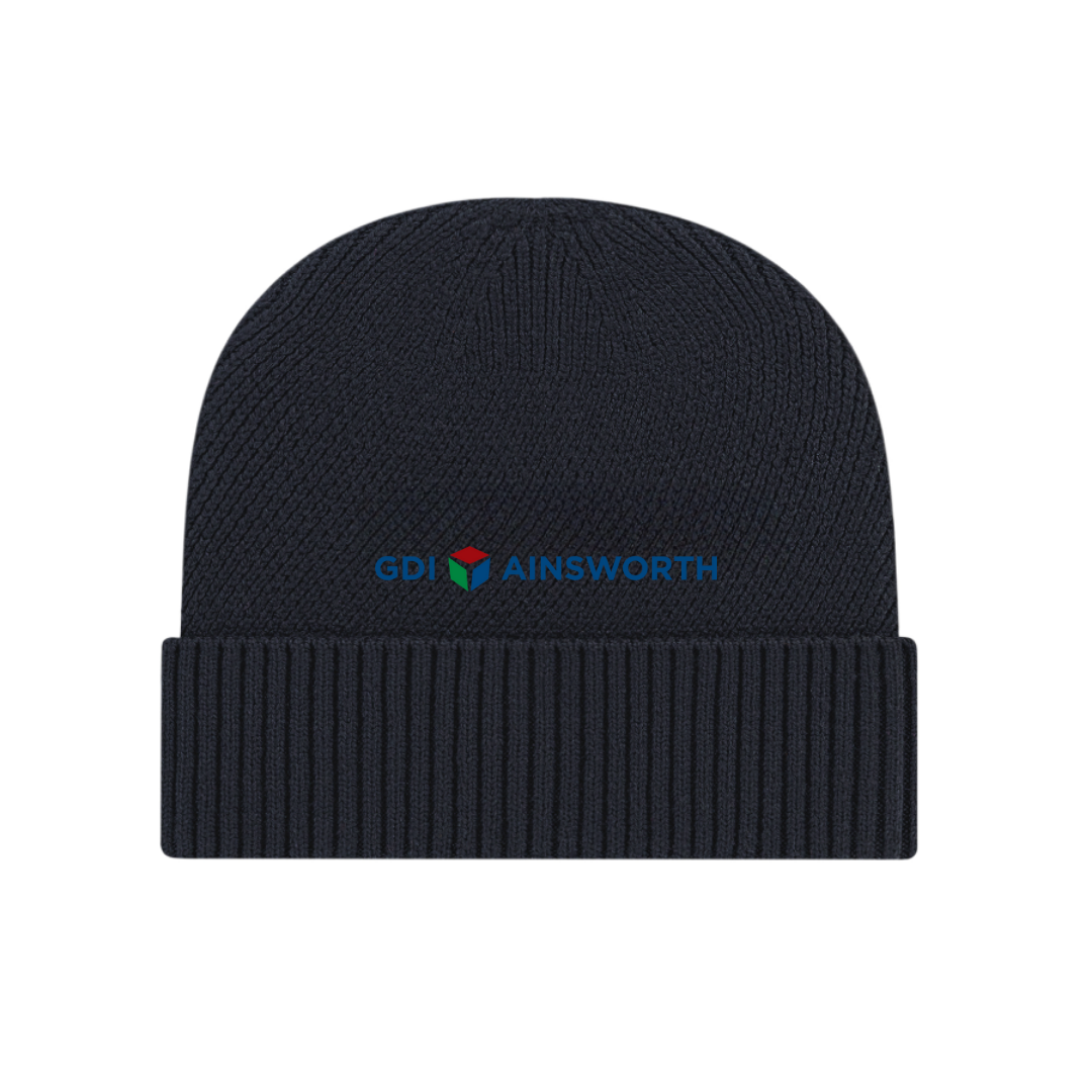 Recycled Knit Cap with Cuff