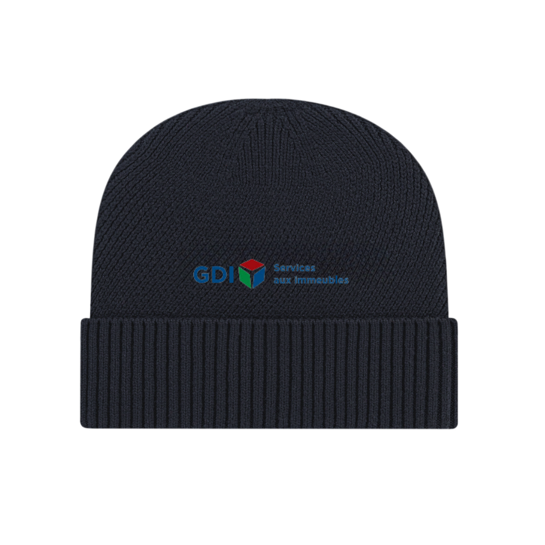 Recycled Knit Cap with Cuff