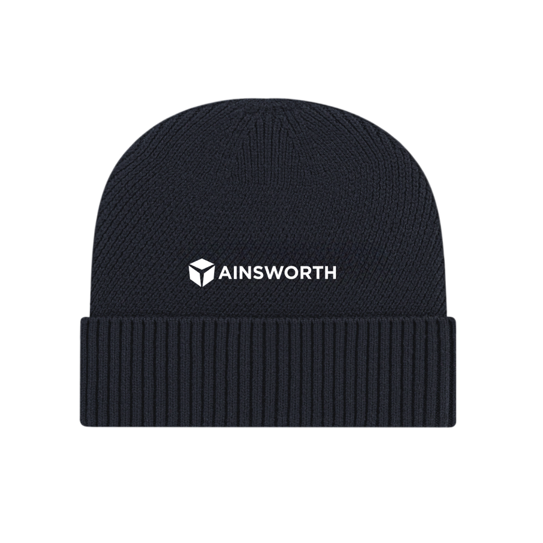 Recycled Knit Cap with Cuff