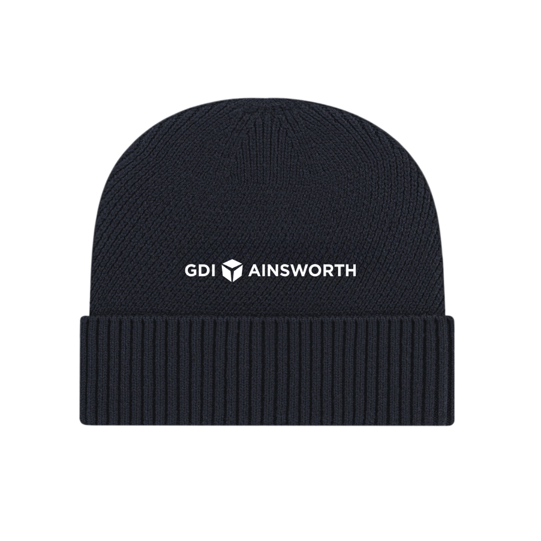 Recycled Knit Cap with Cuff