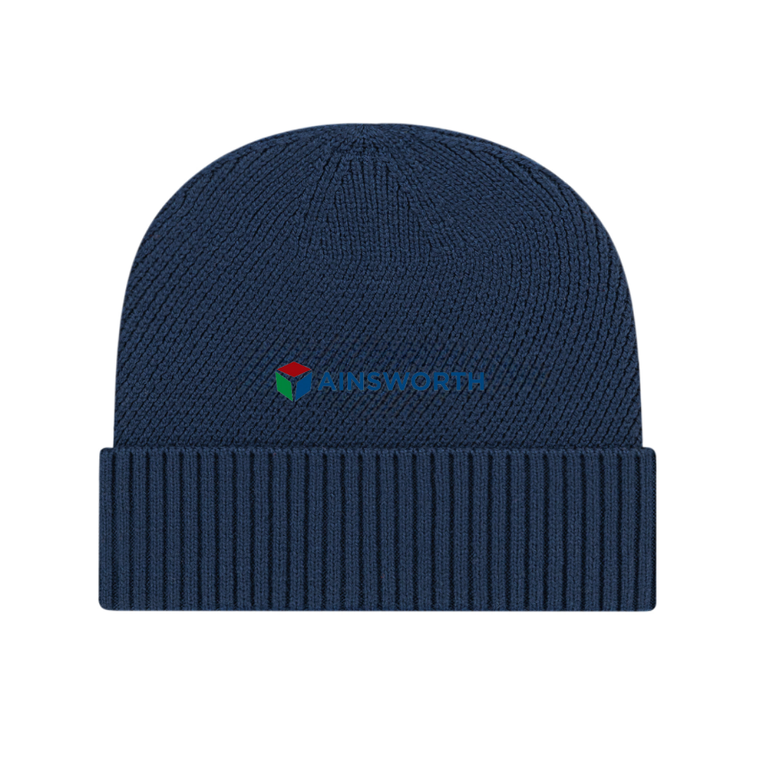 Recycled Knit Cap with Cuff