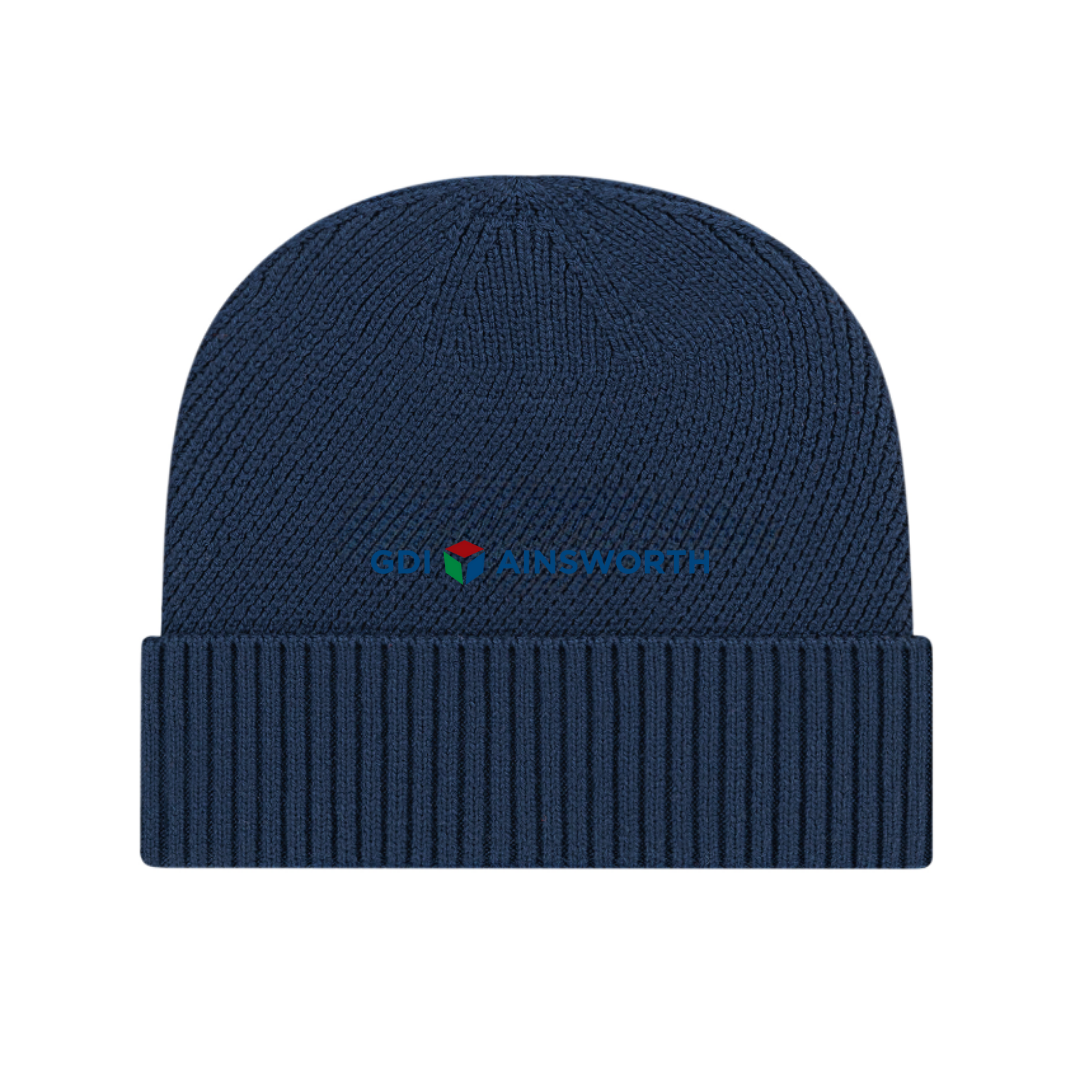 Recycled Knit Cap with Cuff