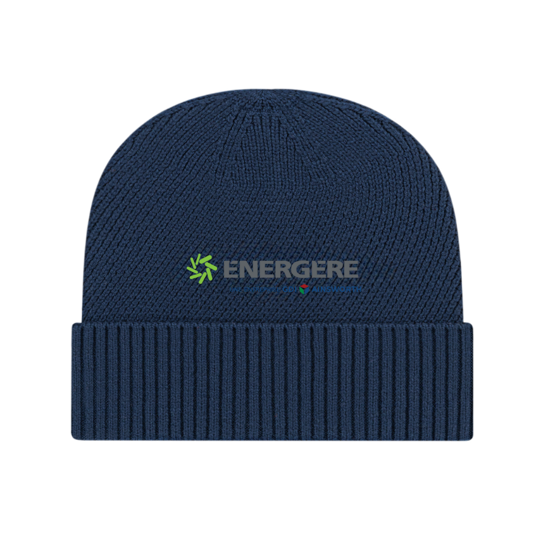 Recycled Knit Cap with Cuff