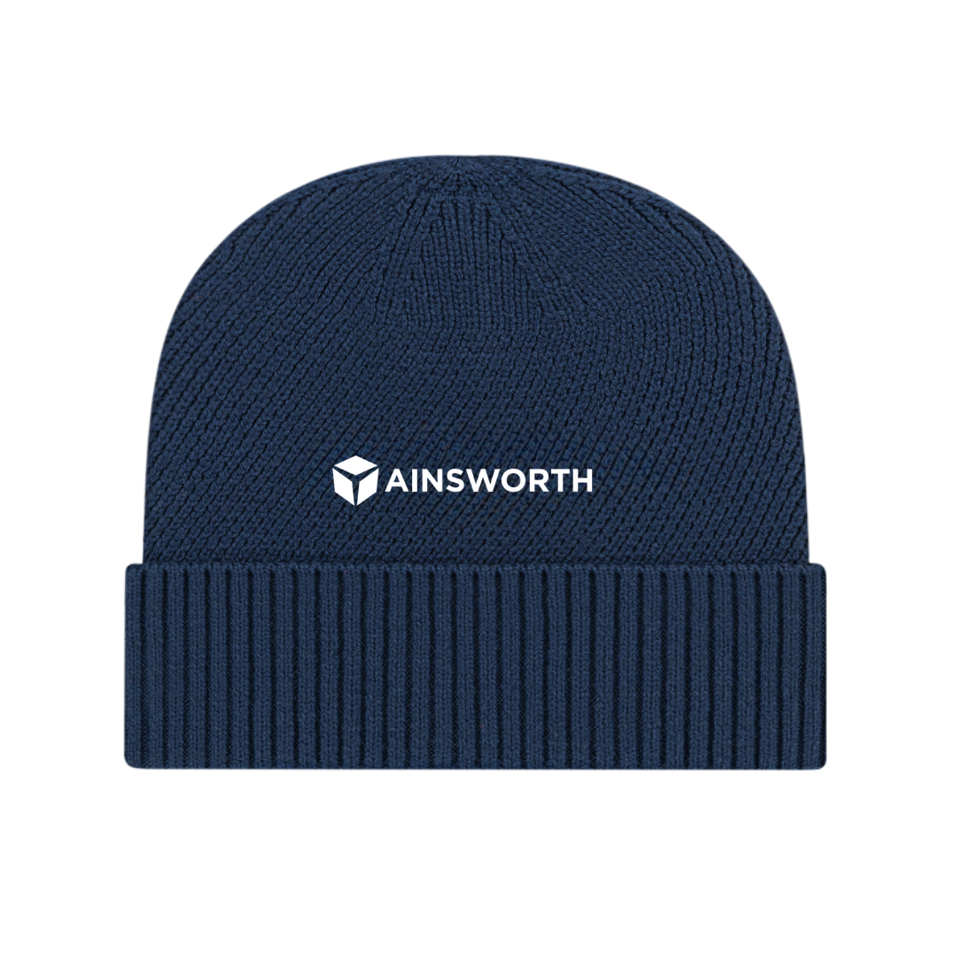 Recycled Knit Cap with Cuff