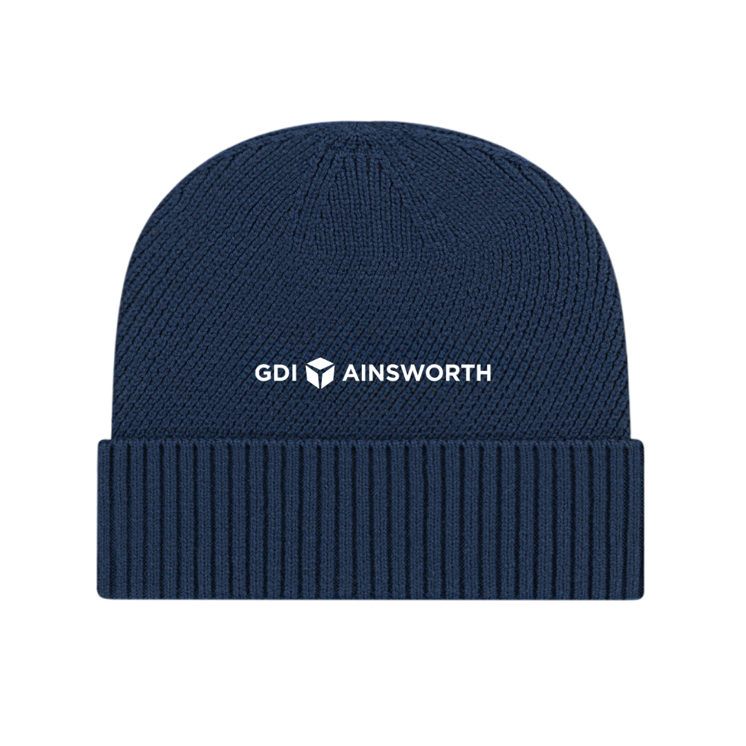 Recycled Knit Cap with Cuff
