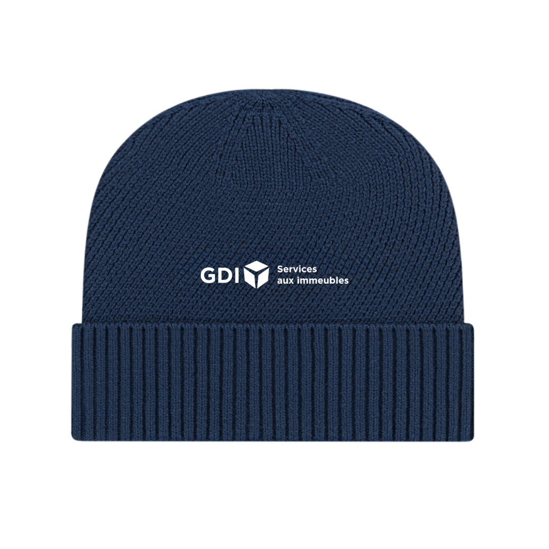 Recycled Knit Cap with Cuff