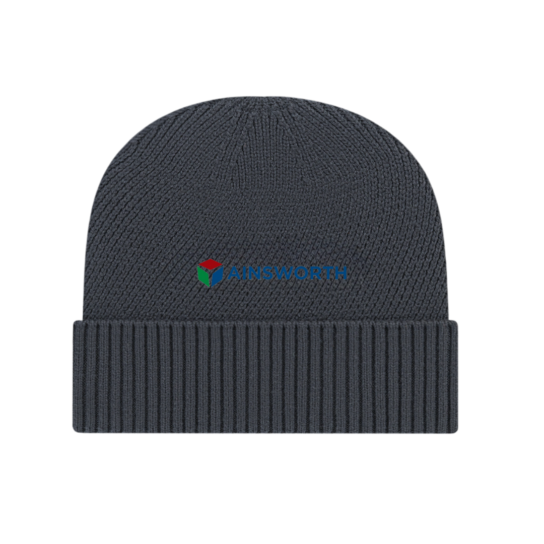 Recycled Knit Cap with Cuff