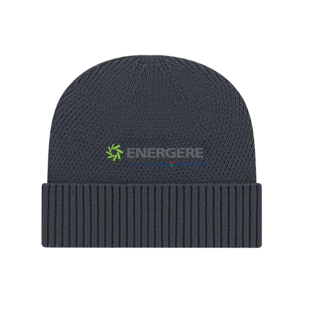 Recycled Knit Cap with Cuff