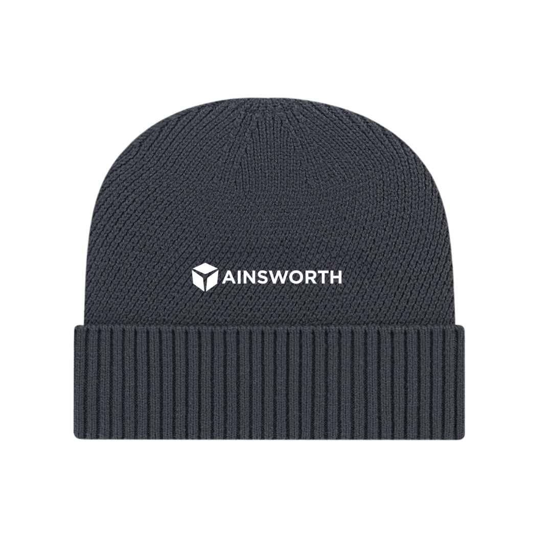 Recycled Knit Cap with Cuff