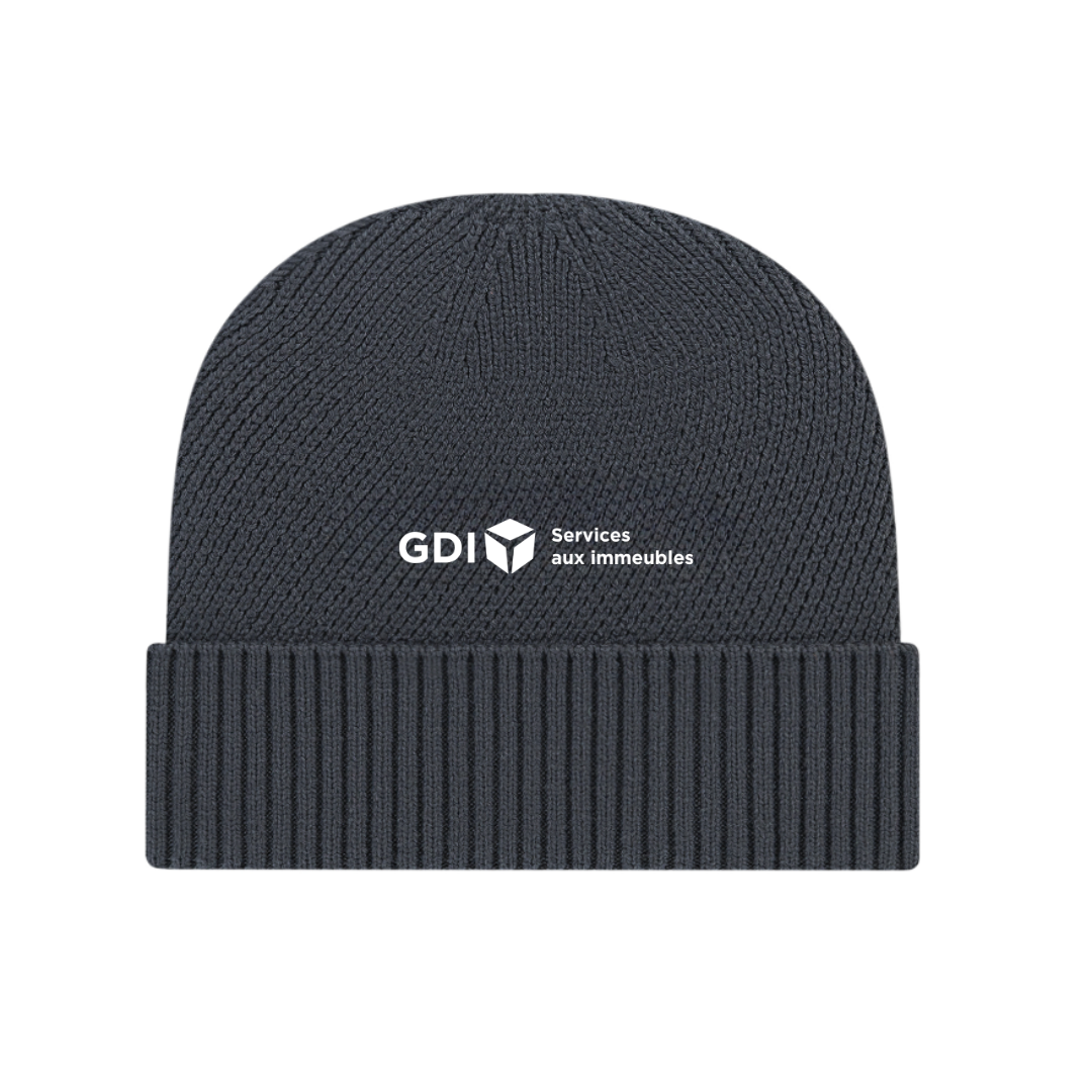 Recycled Knit Cap with Cuff