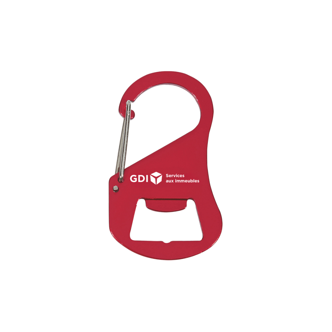 Carabiner with Bottle Opener