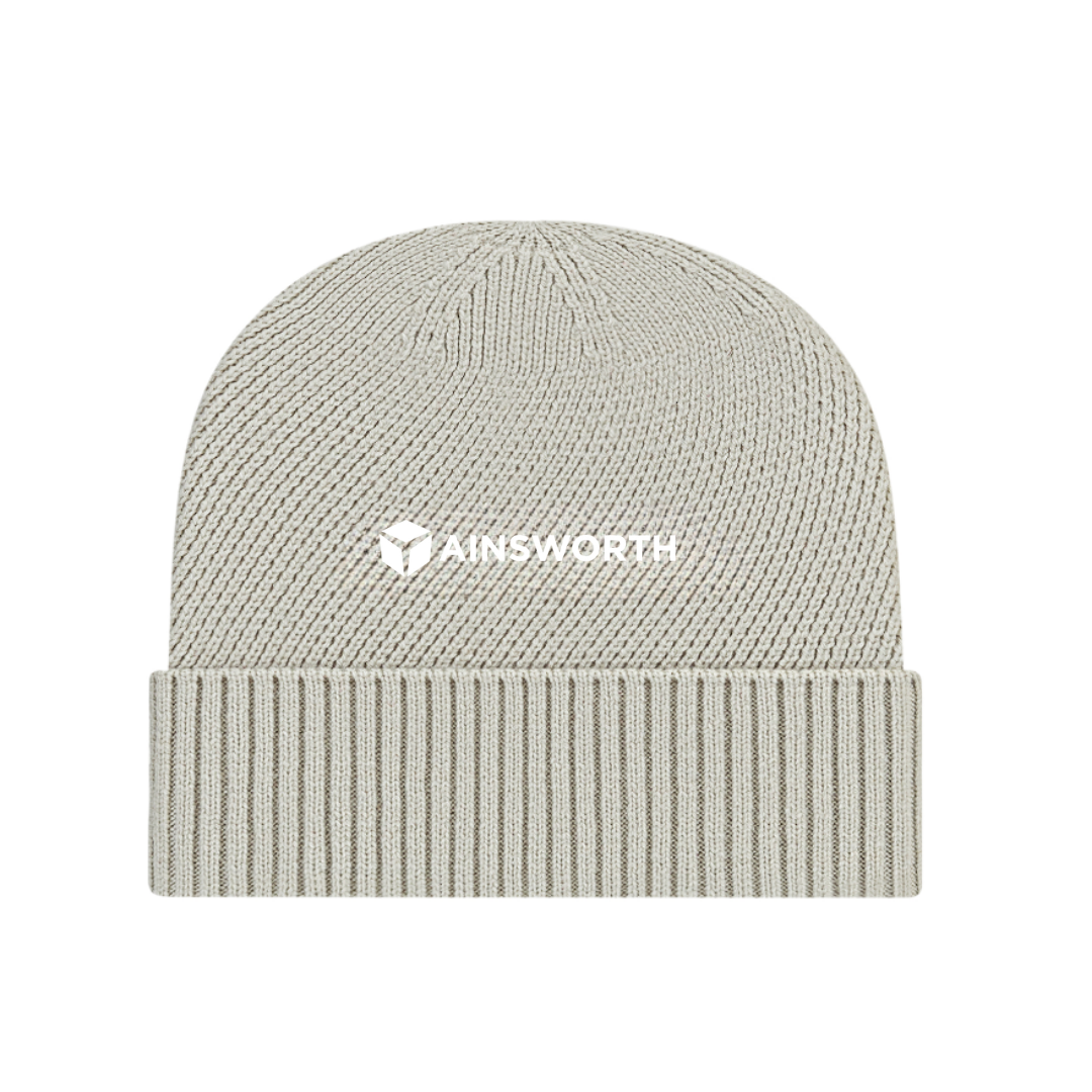 Recycled Knit Cap with Cuff