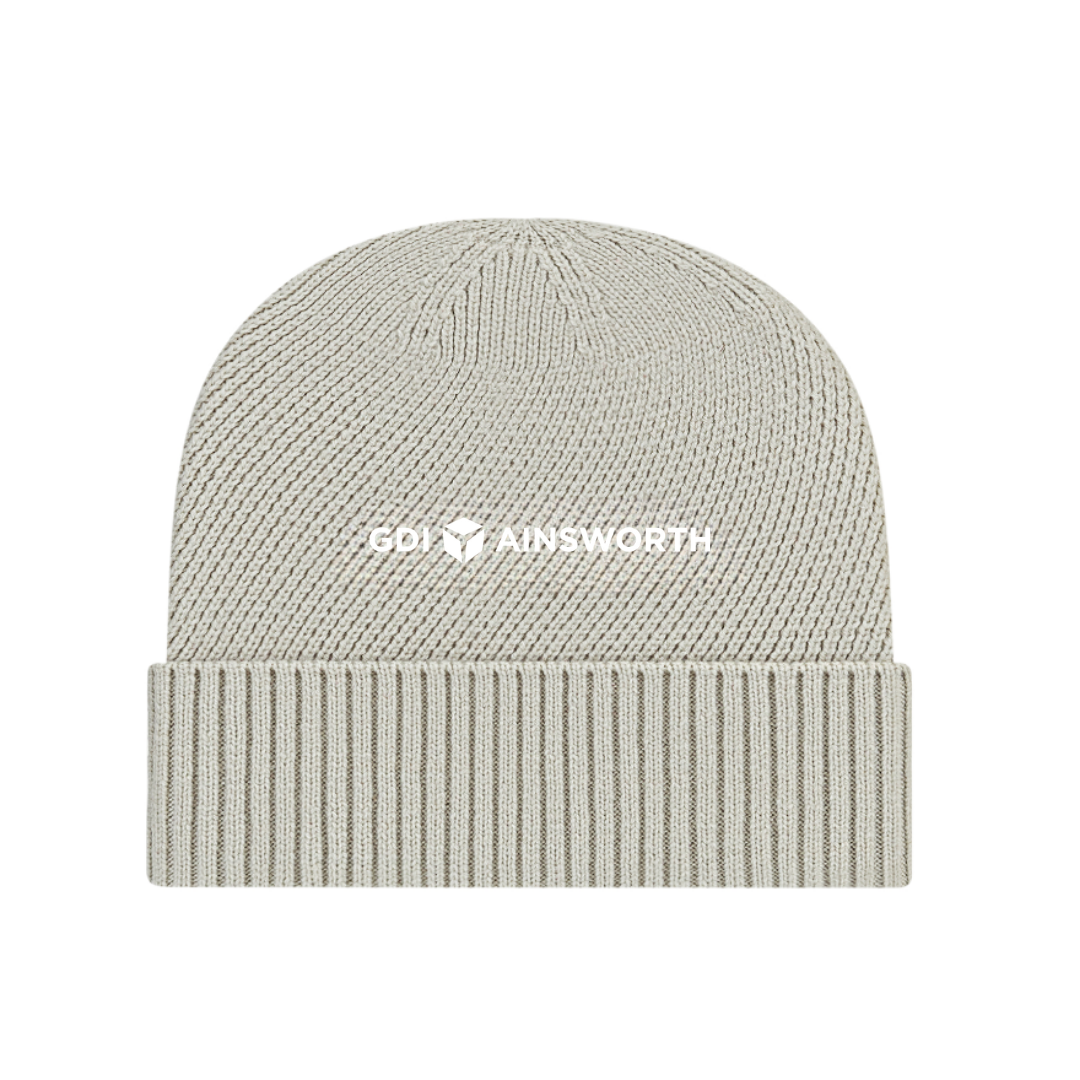 Recycled Knit Cap with Cuff