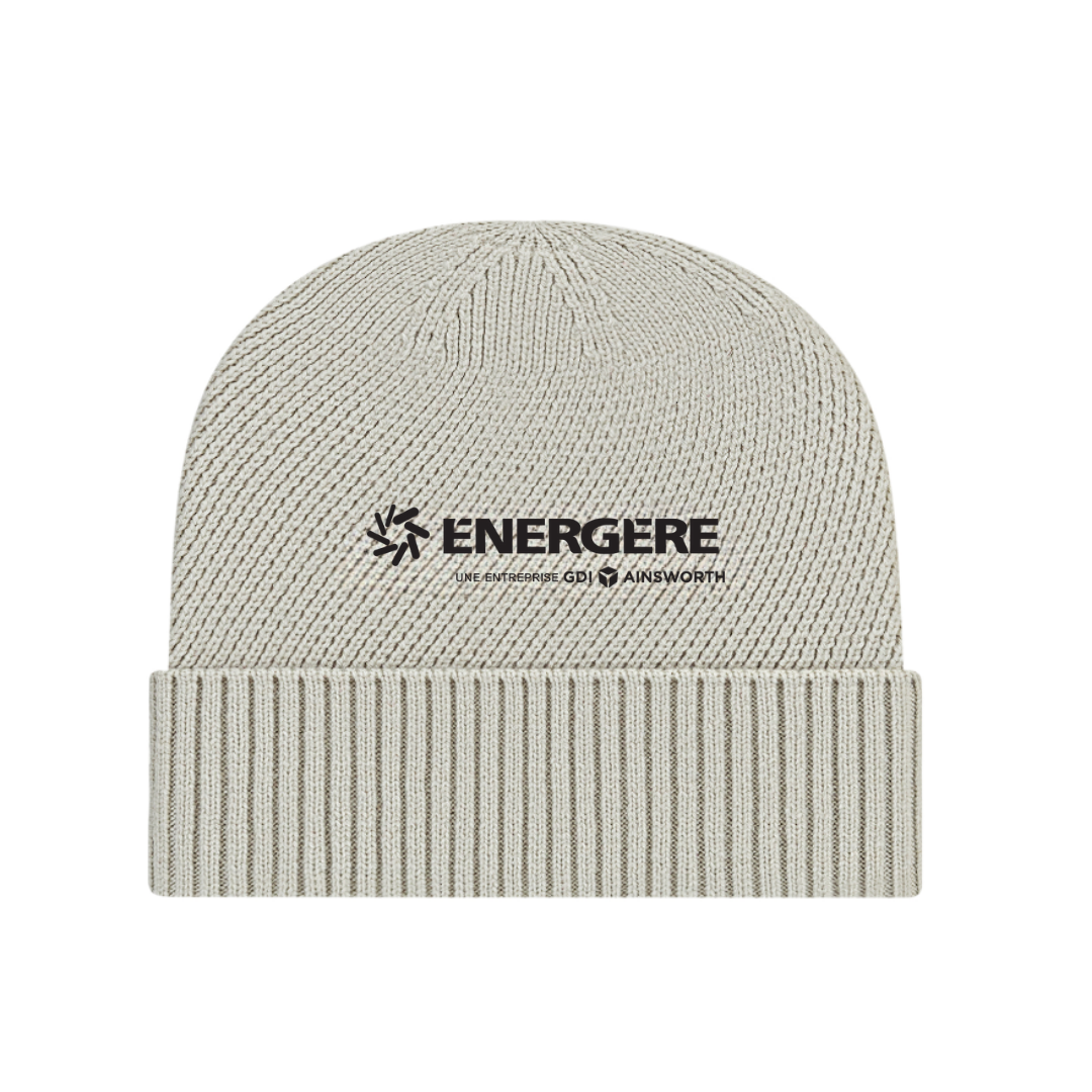 Recycled Knit Cap with Cuff