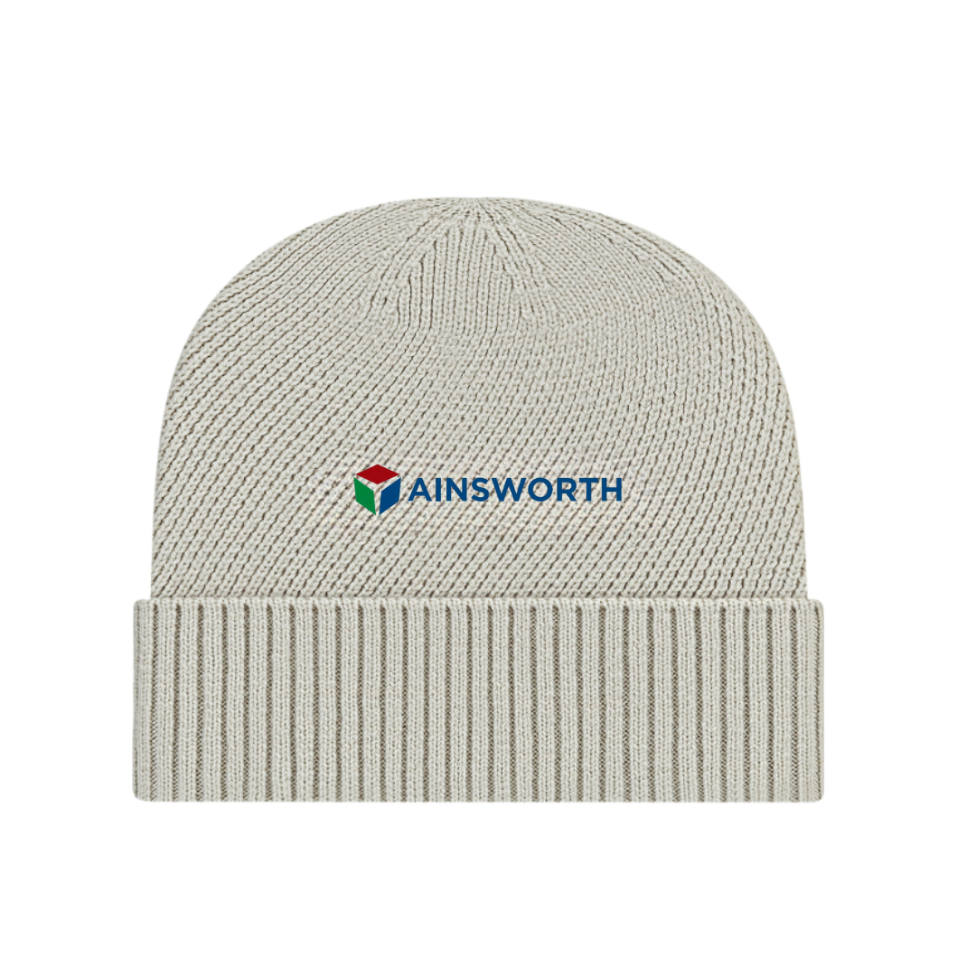 Recycled Knit Cap with Cuff