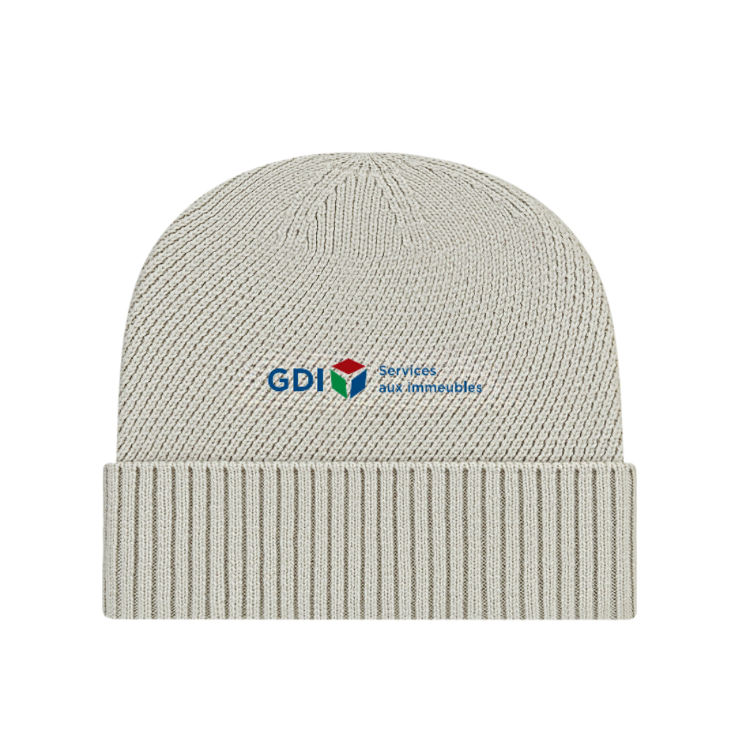 Recycled Knit Cap with Cuff