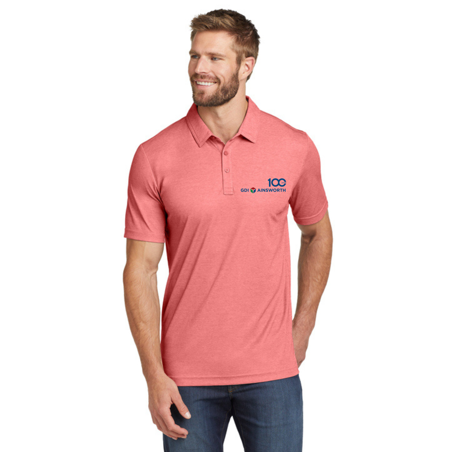 TravisMathew Oceanside Heather Polo