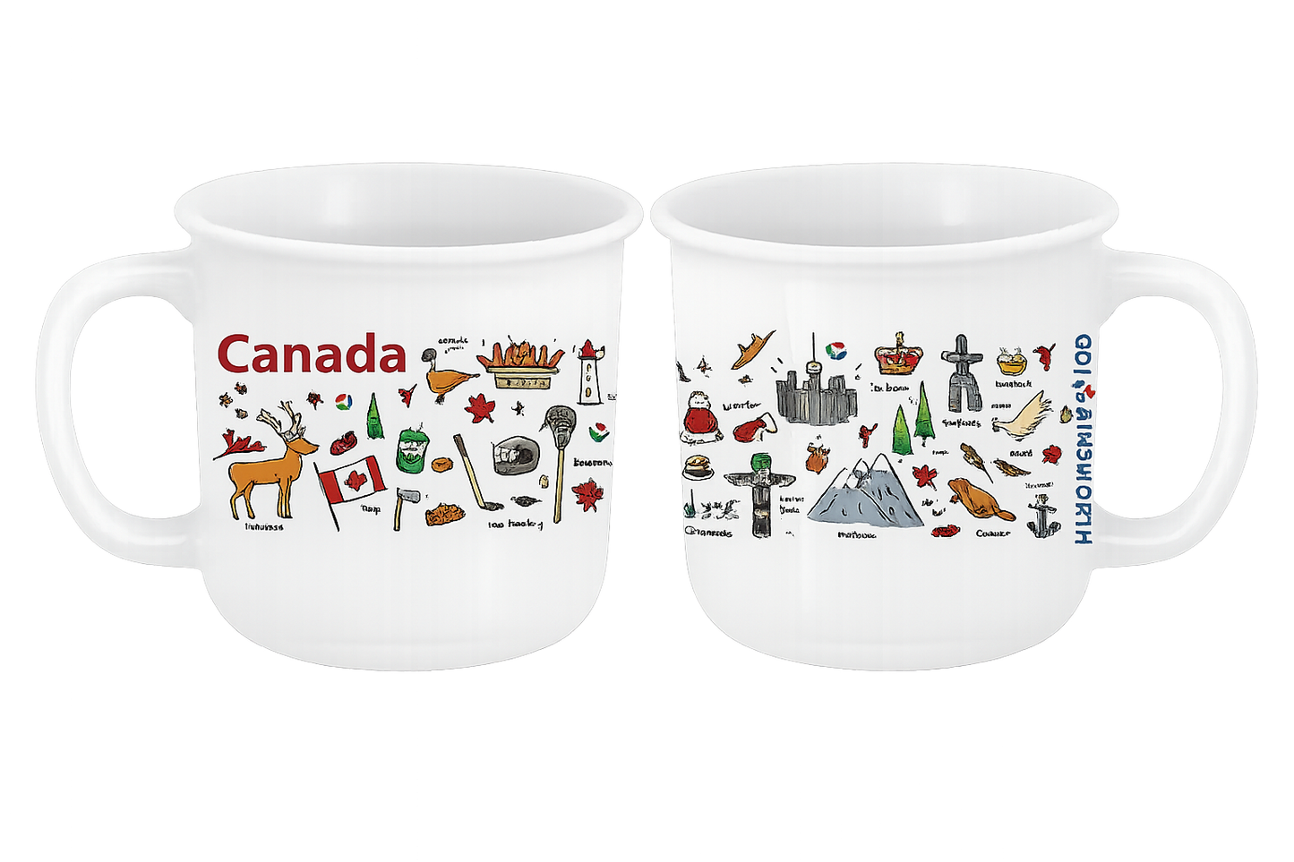 15oz Canada Theme Mug