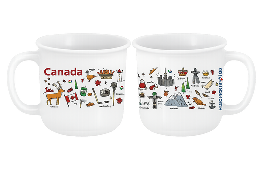 15oz Canada Theme Mug
