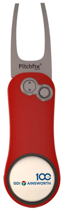 Pitchfix Hybrid 2.0 Golf Divot Tool Ball Marker