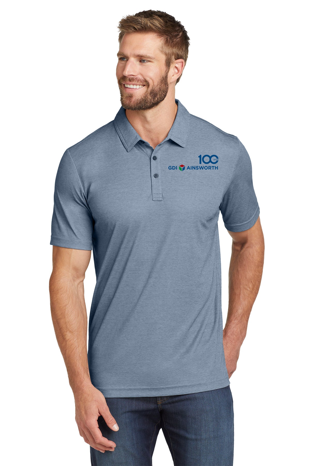 TravisMathew Oceanside Heather Polo