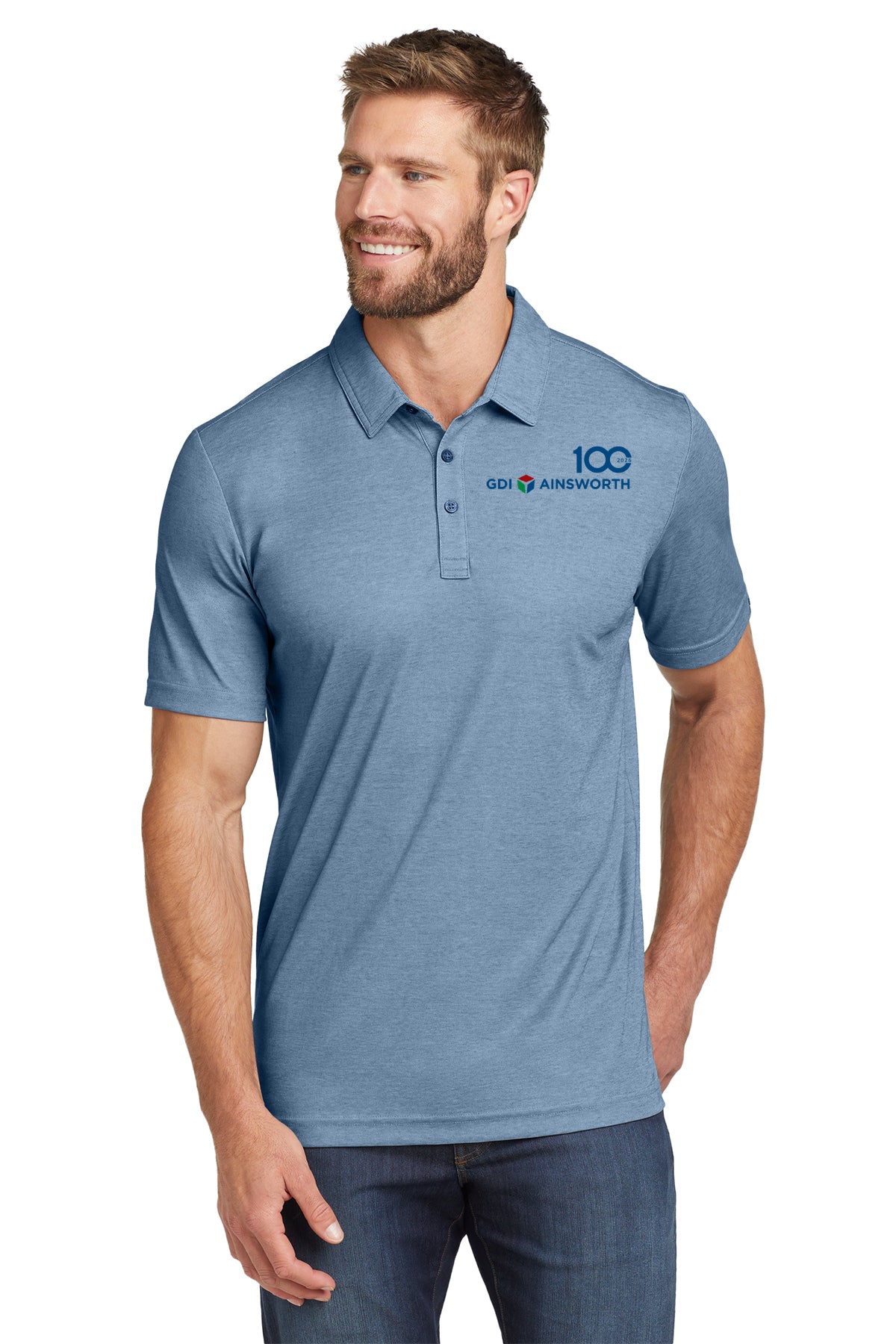 TravisMathew Oceanside Heather Polo