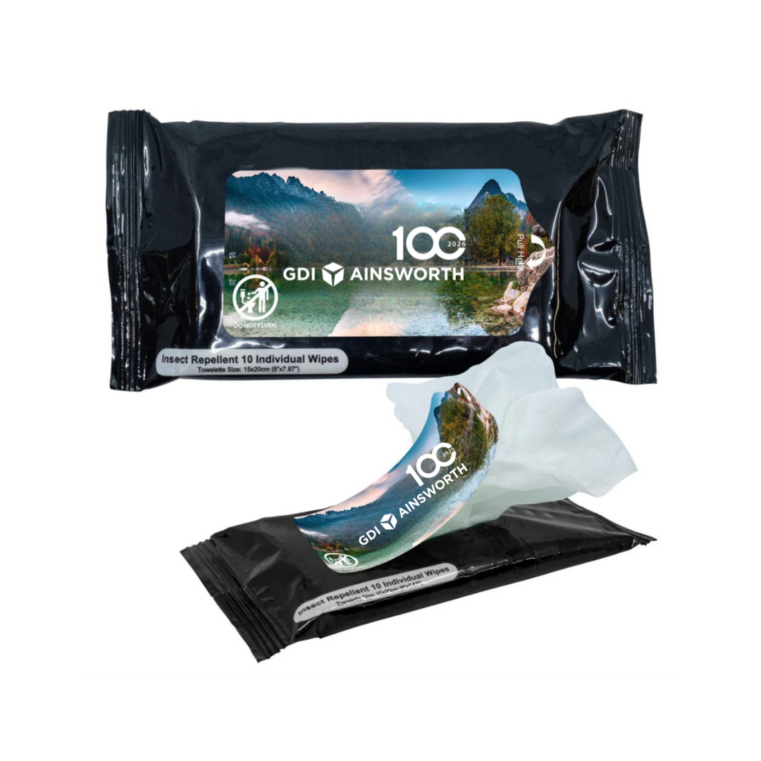 Deet Free Insect / Bug Repellent Wipes