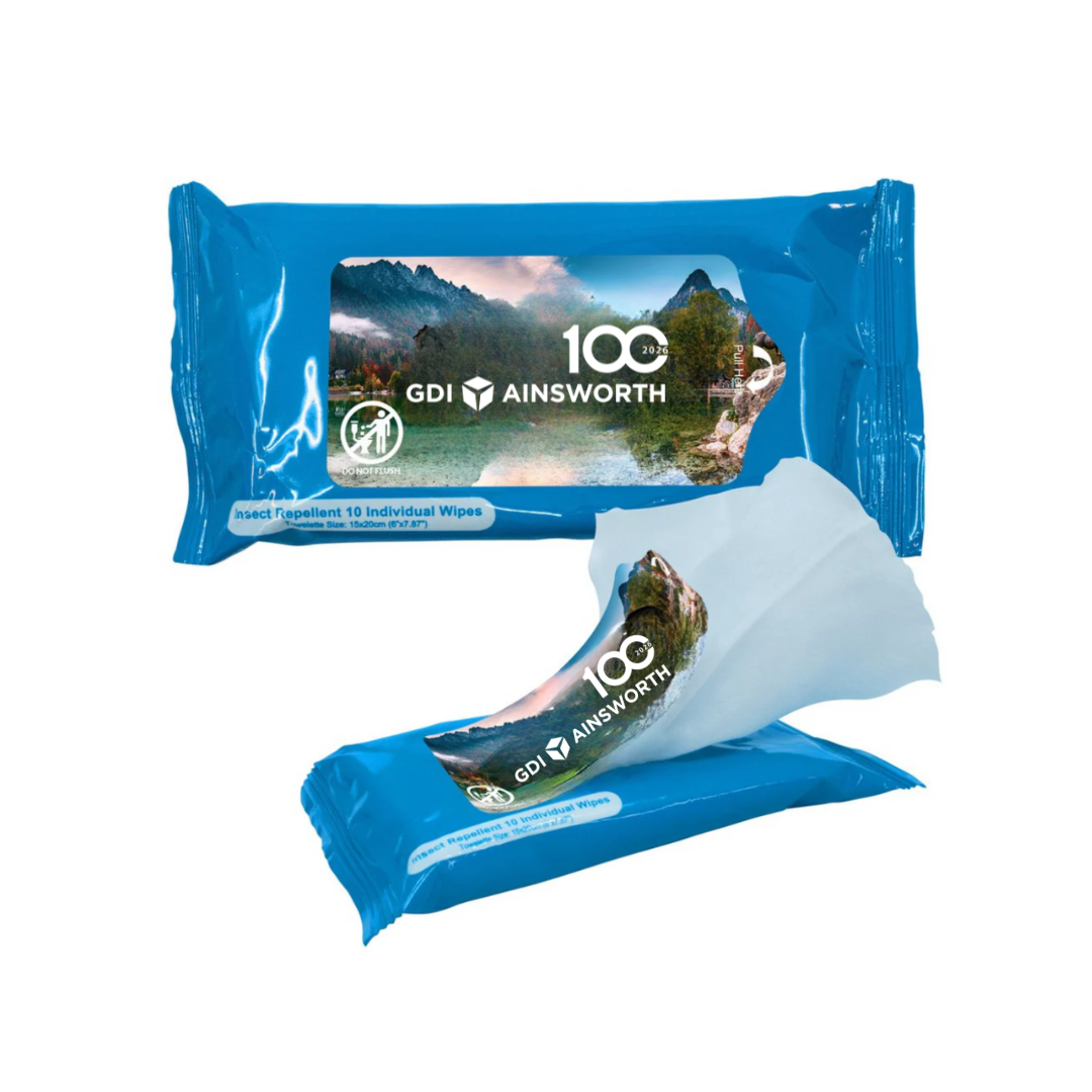 Deet Free Insect / Bug Repellent Wipes