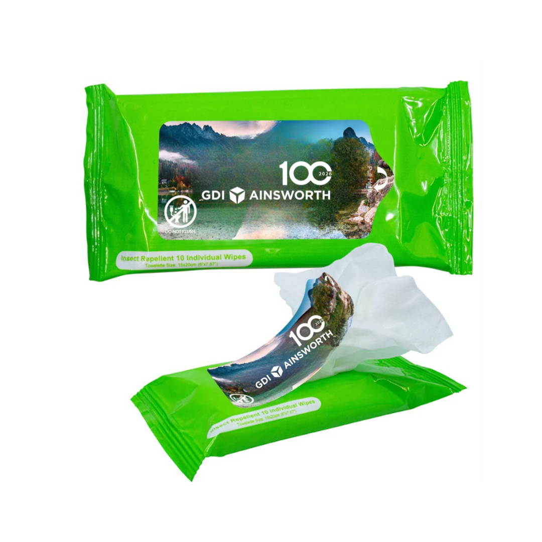 Deet Free Insect / Bug Repellent Wipes