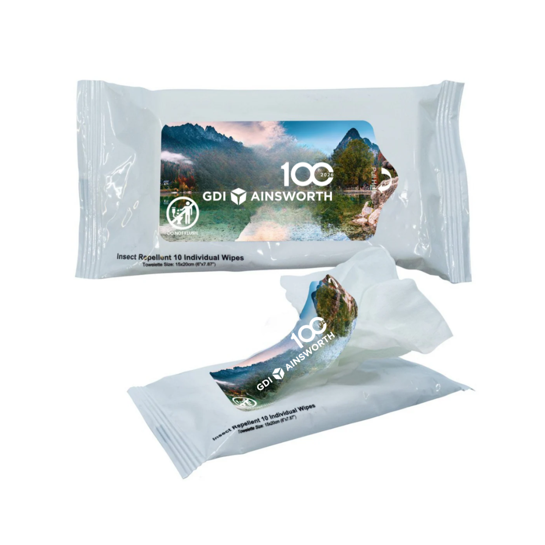 Deet Free Insect / Bug Repellent Wipes