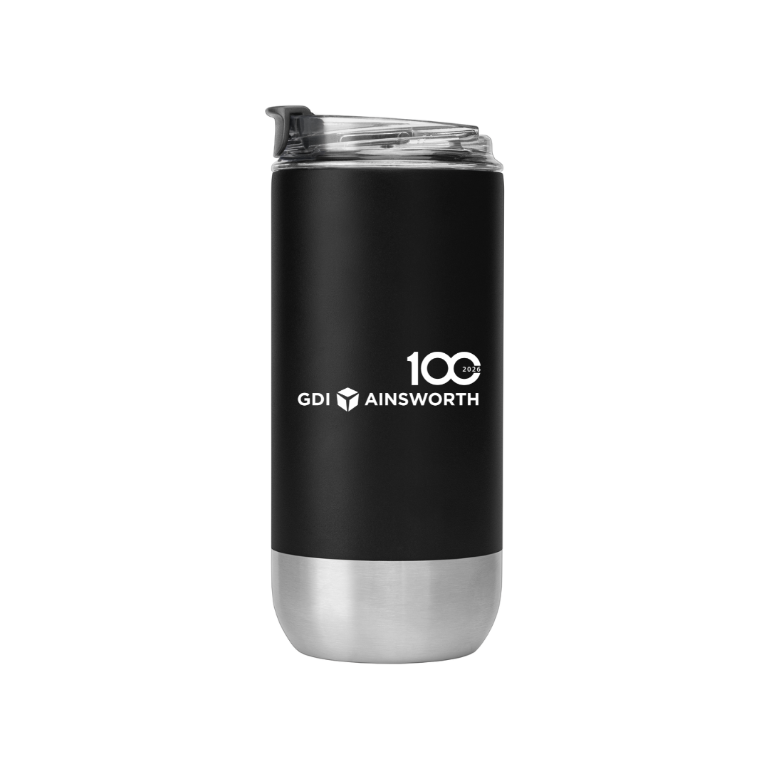 16 oz. Double-Wall Recycled Stainless Steel Tumbler
