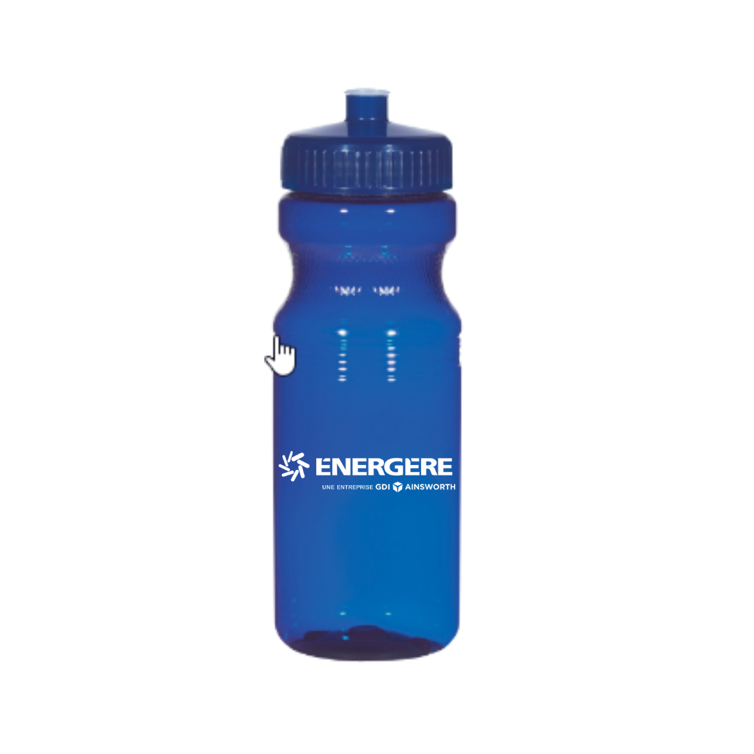 24oz Clear Fitness Bottle