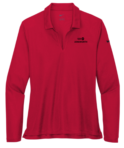 Nike Women's Dri-FIT Micro Pique 2.0 Long Sleeve Polo