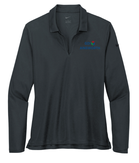 Nike Women's Dri-FIT Micro Pique 2.0 Long Sleeve Polo