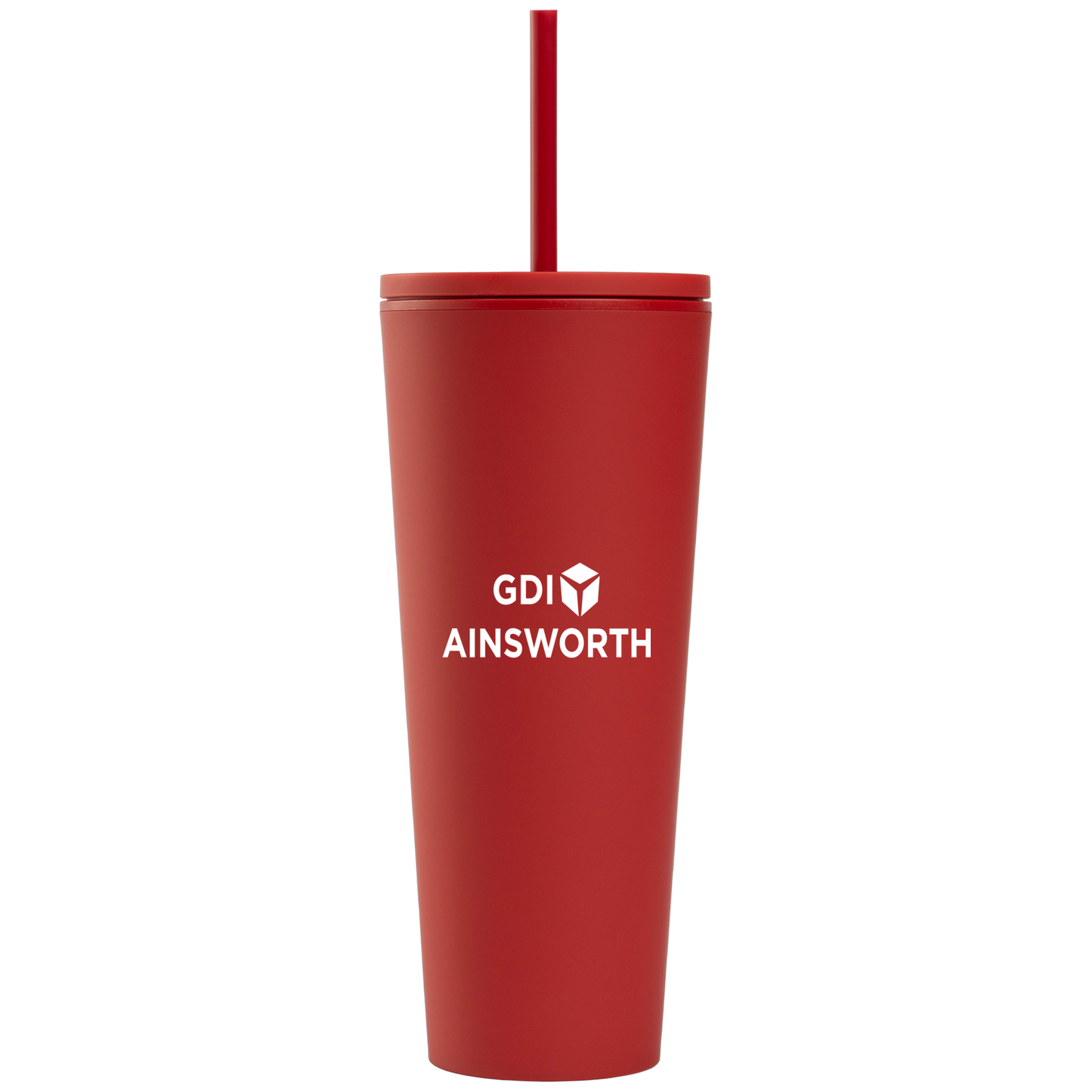 24 oz Soft Touch Double Wall Recycled Plastic Tumbler
