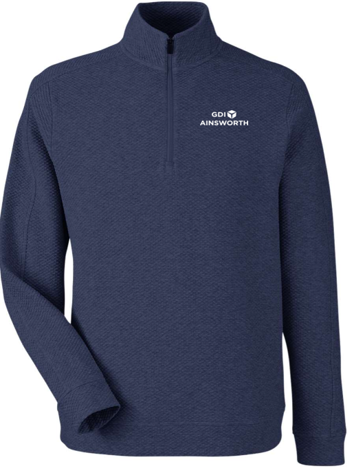 North End Textured Quarter Zip